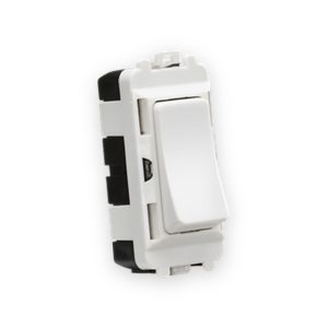 Knightsbridge 20AX 2 Way SP Grid Module - White