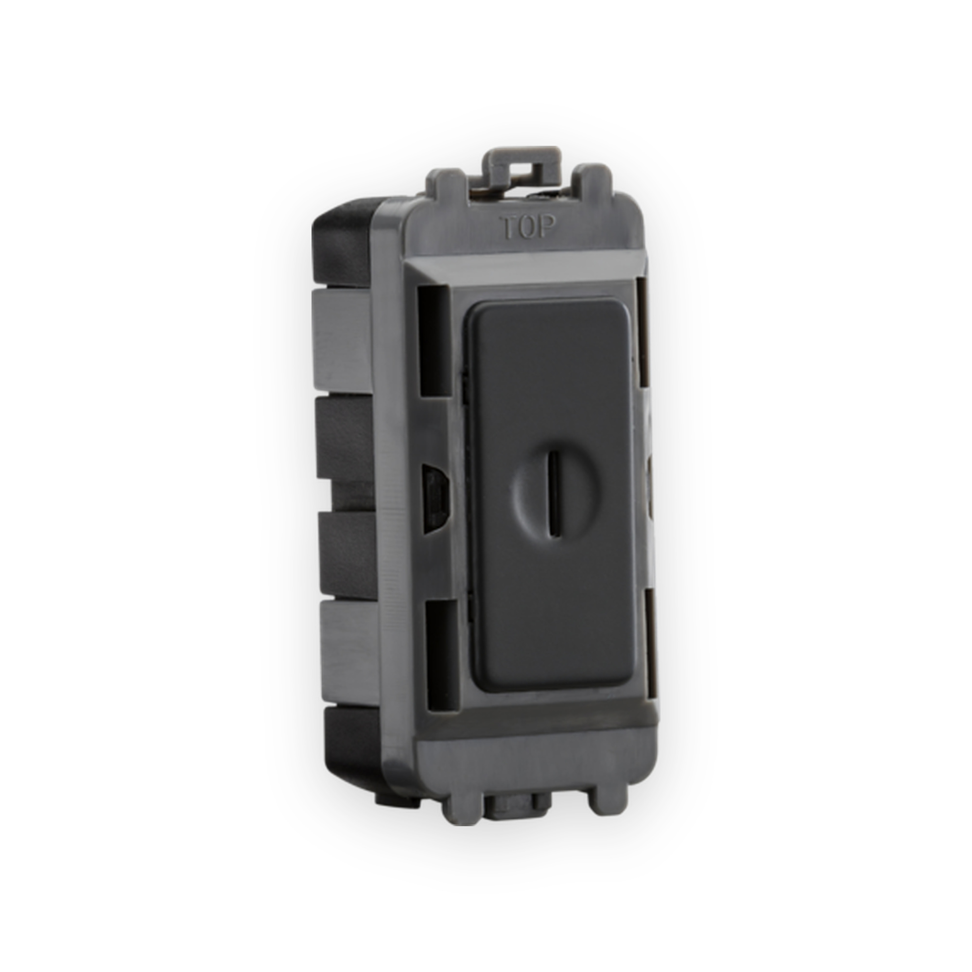 knightsbridge-20ax-2-way-sp-key-module-anthracite-gdm009at Knightsbridge 20AX 2 Way SP Key Module - Anthracite