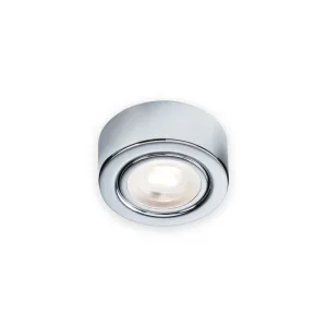 Knightsbridge 230V 2W LED Under Cabinet Light with Adjustable CCT - Chrome