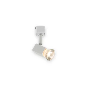 Knightsbridge 230V GU10 Track Spotlight - White