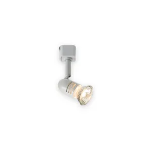 Knightsbridge 230V GU10 Track Spotlight - White