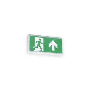 Knightsbridge 230V IP20 Wall Mounted LED Emergency Exit sign (maintained/non-maintained)
