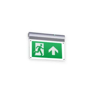 Knightsbridge 230V IP20 Wall or Ceiling Mounted LED Emergency Exit Sign