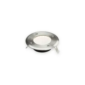 Knightsbridge 230V IP65 1.7W LED White Ground / Deck Light - 3000K