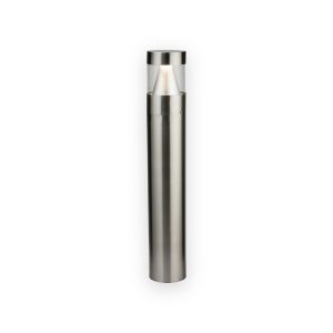 Knightsbridge 230V IP65 15W IK07 Stainless Steel LED Bollard 950mm - 3000K