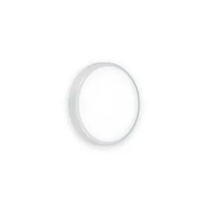 Knightsbridge BT20ACTEMS white round 20W CCT LED bulkhead with emergency and sensor