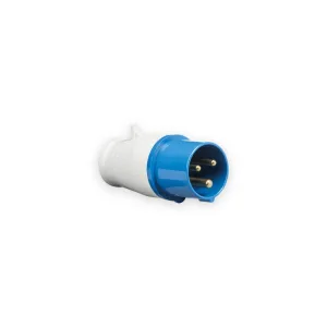 Knightsbridge 240V IP44 16A Plug 2P+E