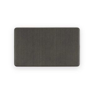 Knightsbridge 2G Blanking Plate - Smoked Bronze