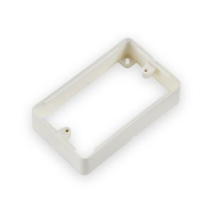 Knightsbridge 2G Surface Box - White