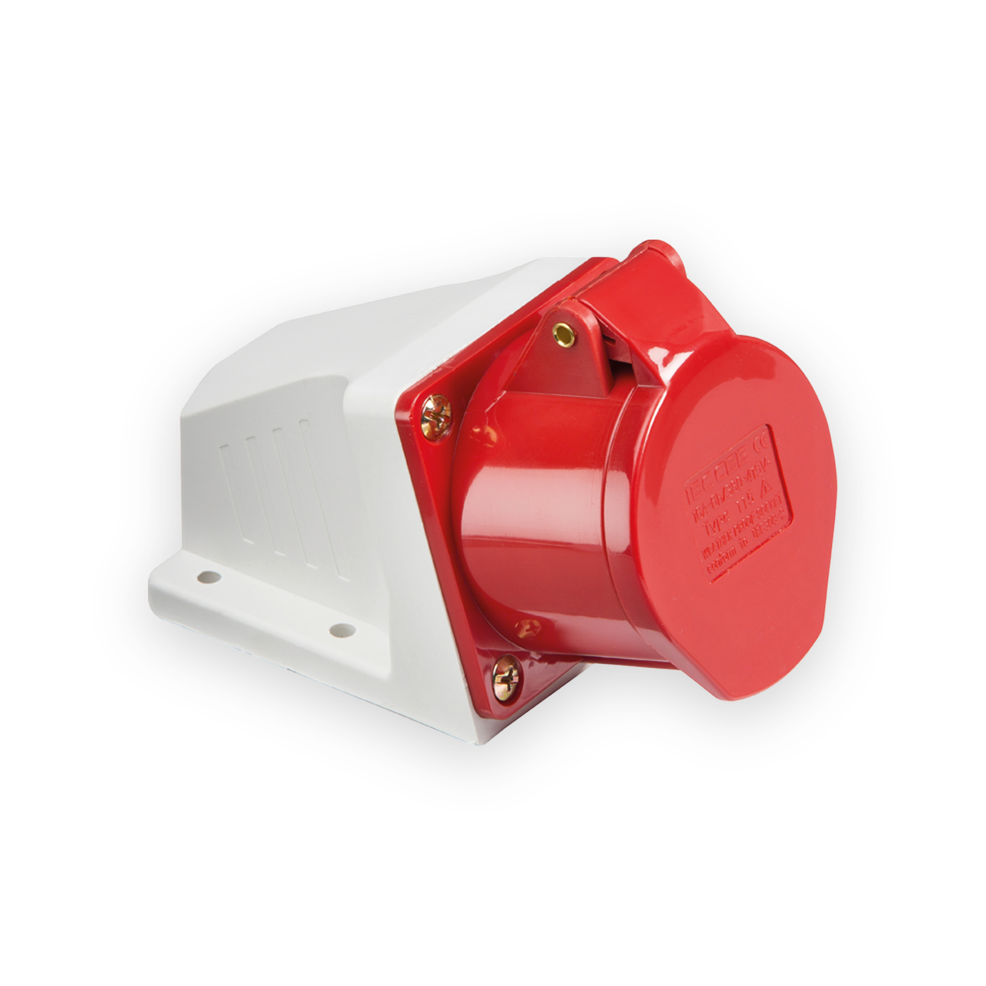knightsbridge-415v-ip44-16a-angled-surface-mount-socket-3p-n-e-5055559189701-gallery-01 Knightsbridge 415V IP44 16A Angled Surface Mount Socket 3P+N+E