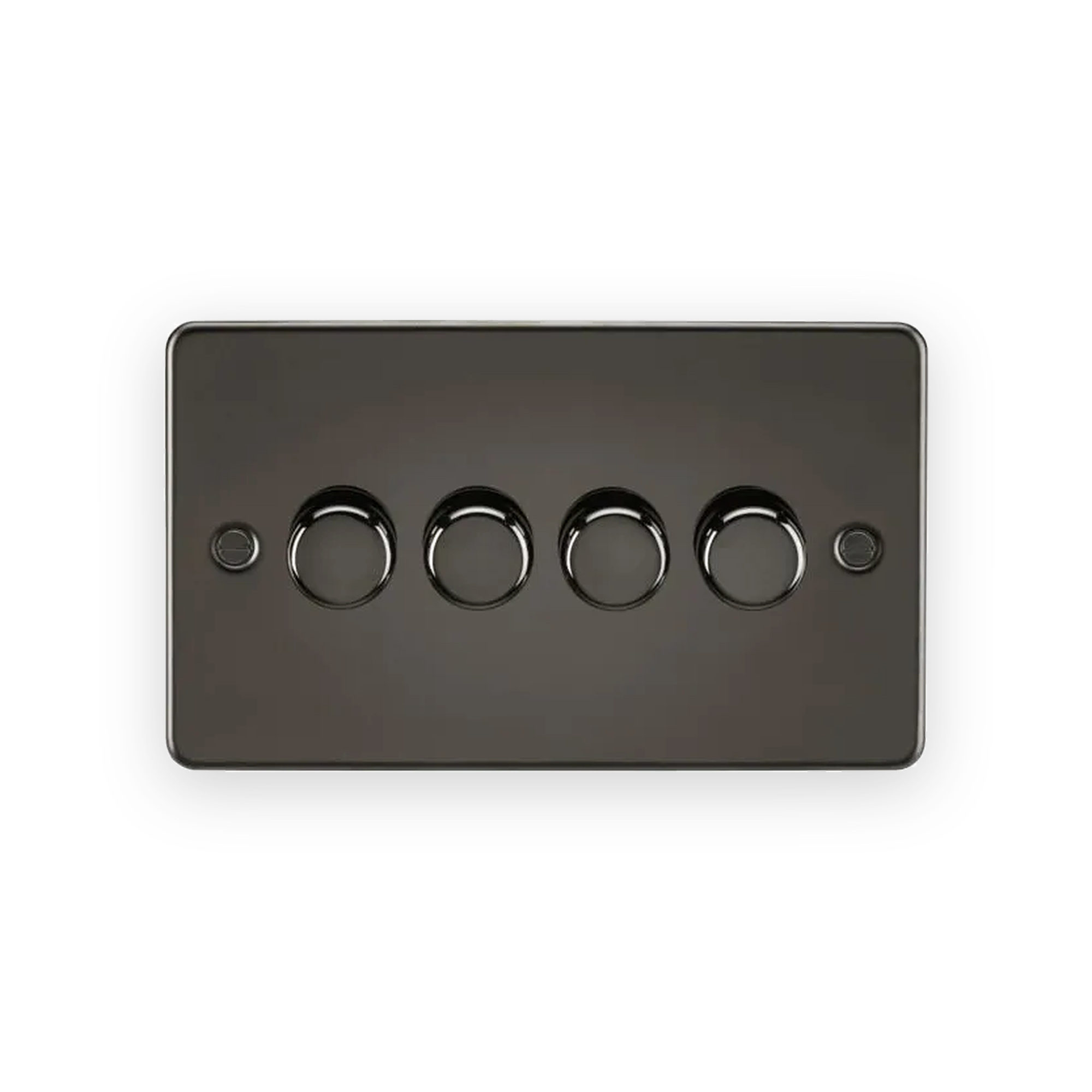 knightsbridge-4g-2-way-10-200w-5-150w-led-intelligent-dimmer-gunmetal-fp2194gm Knightsbridge 4G 2-Way 10-200W (5-150W LED) Intelligent Dimmer - Gunmetal