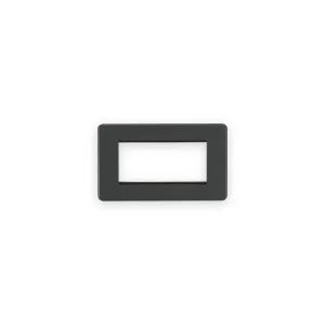 Knightsbridge 4G Modular Faceplate - Anthracite