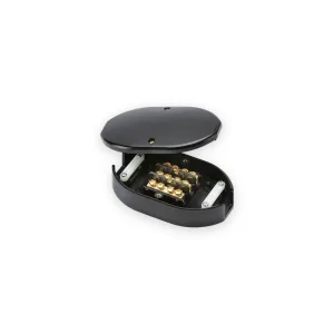 Knightsbridge 60A Junction Box 3-Terminal - Brown