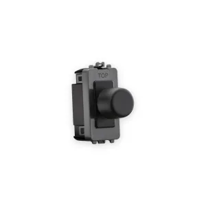 Knightsbridge 6A 1G 2-way Dummy Dimmer Module - Anthracite