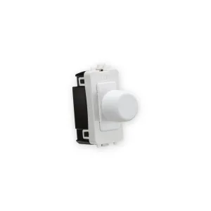Knightsbridge 6A 1G 2-Way Dummy Dimmer Module - Matt White (GDM022MW)