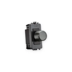 Knightsbridge 6A 1G 2-way Dummy Dimmer Module - Smoked Bronze
