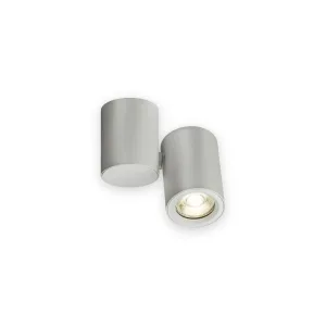 Knightsbridge Dee Single Surface Adjustable Round Spotlight White