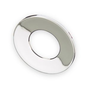 Knightsbridge chrome fixed bezel for EVOF and EVOXLF downlights