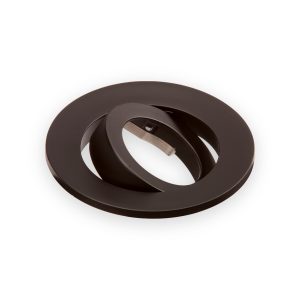 Knightsbridge gunmetal tilt bezel with mounting bar for EVOT and EVOXLT downlights