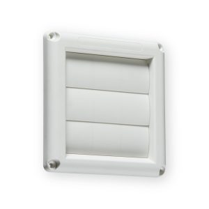 Knightsbridge 100mm/4 inch Gravity Shutter - White - EX007W