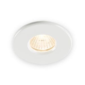 Knightsbridge GU10 Recessed Downlight in White