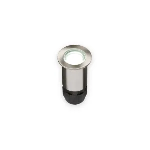 Knightsbridge I4IPW P67 24V Small Stainless Steel Ground Fitting 4 x White LED