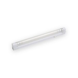Knightsbridge IP20 T5/G5 28W Slimline Linkable Fluorescent Fitting with Tube, Switch and Diffuser 3500K