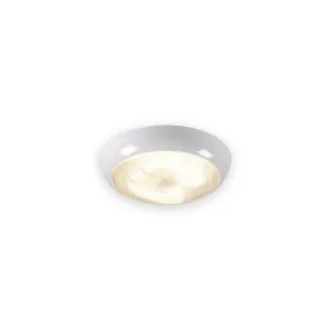 Knightsbridge white polo bulkhead with prismatic diffuser
