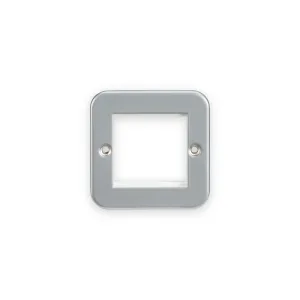 Knightsbridge Metal Clad 2G Modular Faceplate