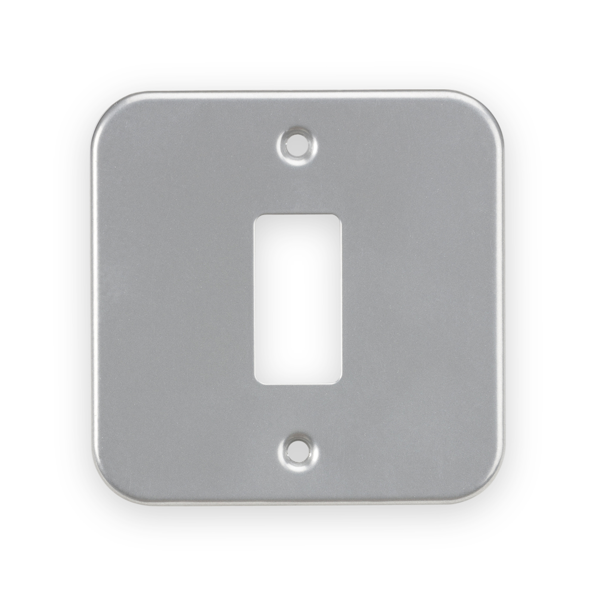 Knightsbridge Metalclad 1G Grid Faceplate - GDFP001M Knightsbridge Metalclad 1G Grid Faceplate - GDFP001M