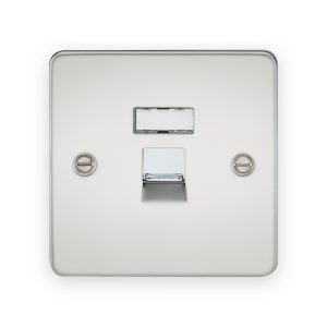 Knightsbridge Network Outlet in Polished Chrome