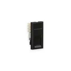 Knightsbridge Outlet Module 25 x 50mm (IDC) - Black