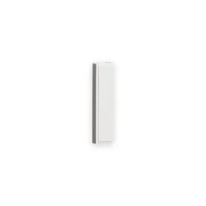 Knightsbridge Quarter Blanking Modules (12.5 x 50mm) - White – Pack of 10