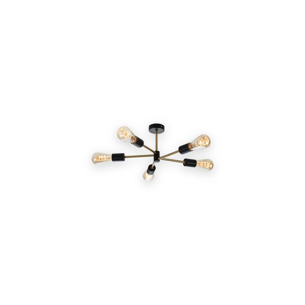 Knightsbridge SENA - 230V IP20 E27 5 Light Ceiling Pendant Knightsbridge SENA - 230V IP20 E27 5 Light Ceiling Pendant