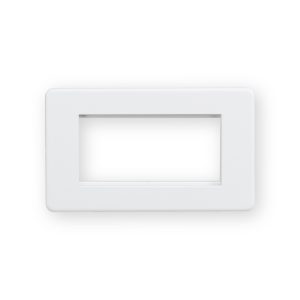 Knightsbridge 4G Modular Faceplate - Matt White - SF4GMW
