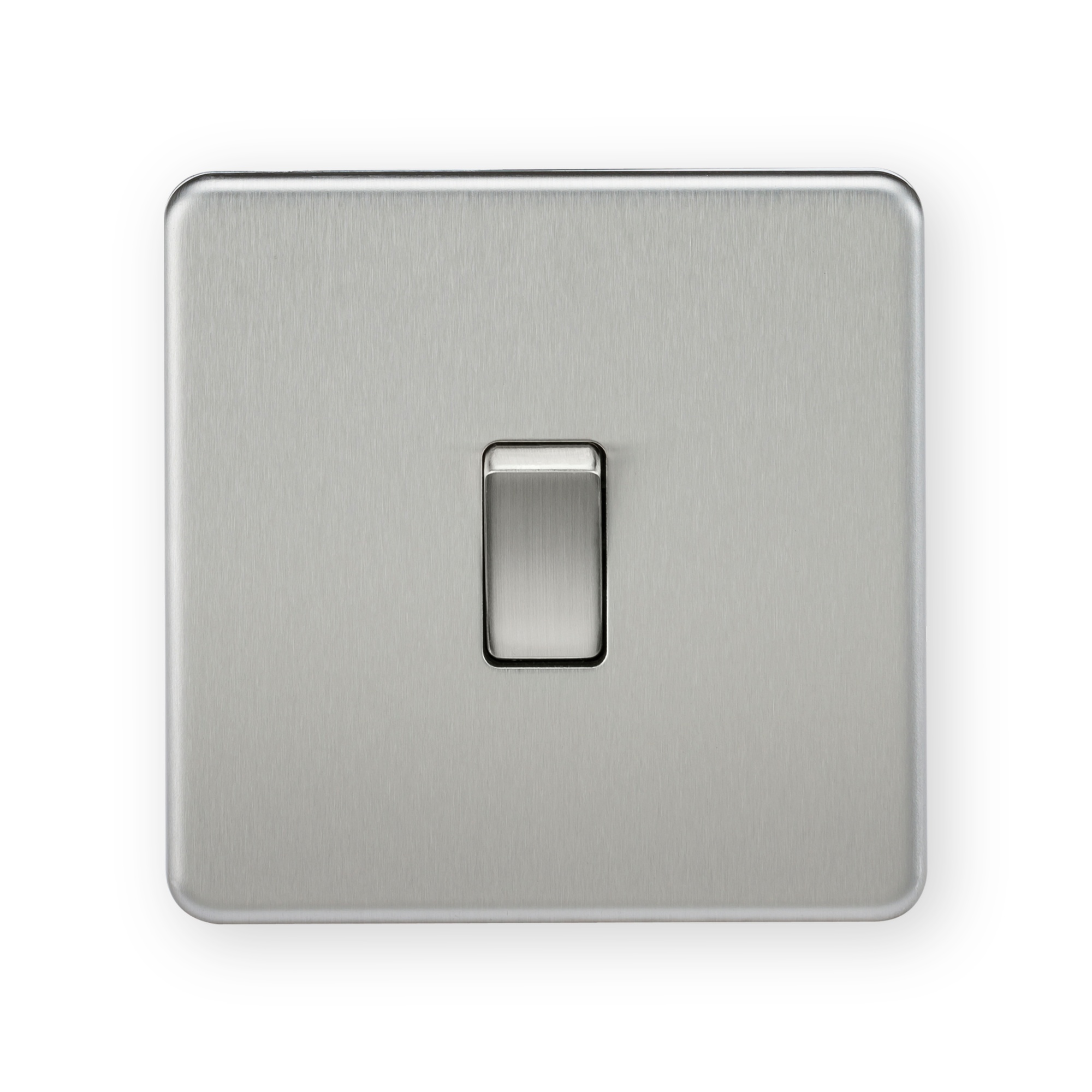 knightsbridge-sf8341bc-brushed-chrome-dp-switch Knightsbridge 20A 1G DP Switch - Brushed Chrome - SF8341BC
