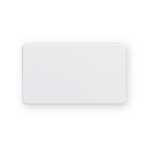 Knightsbridge 2G Blanking Plate - Matt White - SF8360MW