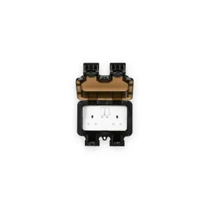 Knightsbridge Smart IP66 13A 2G Outdoor Socket