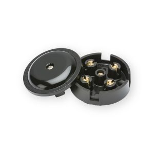 Knightsbridge 5A Junction Box 4-Terminal - Black (59mm) - SN8400B