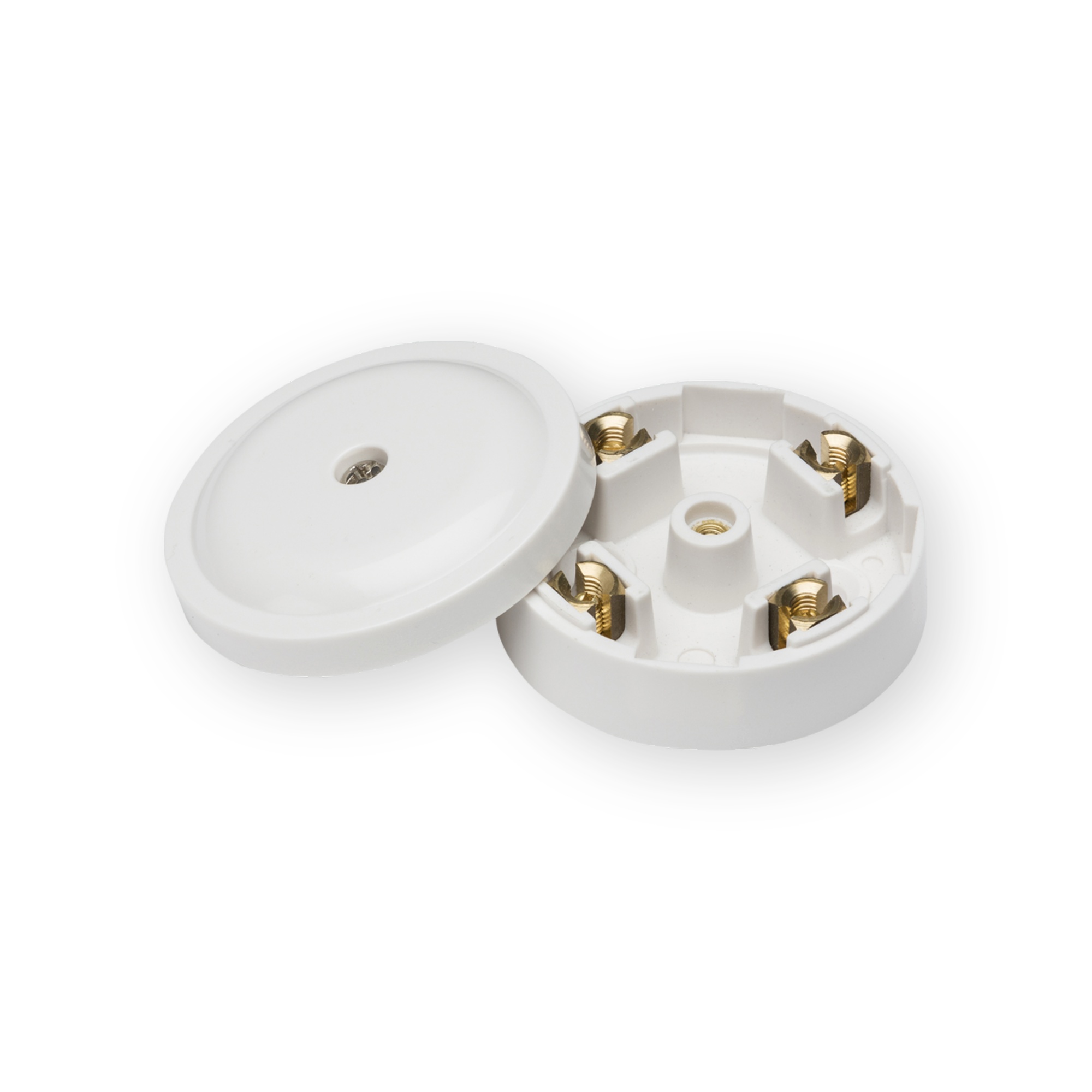 knightsbridge-sn8410-white-junction-box Knightsbridge 20A Junction Box 4-Terminal - White (59mm) - SN8410