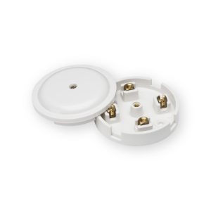 Knightsbridge 20A Junction Box 4-Terminal - White (79mm) - SN8420