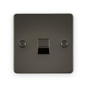 Knightsbridge Telephone Extension Outlet in Gunmetal