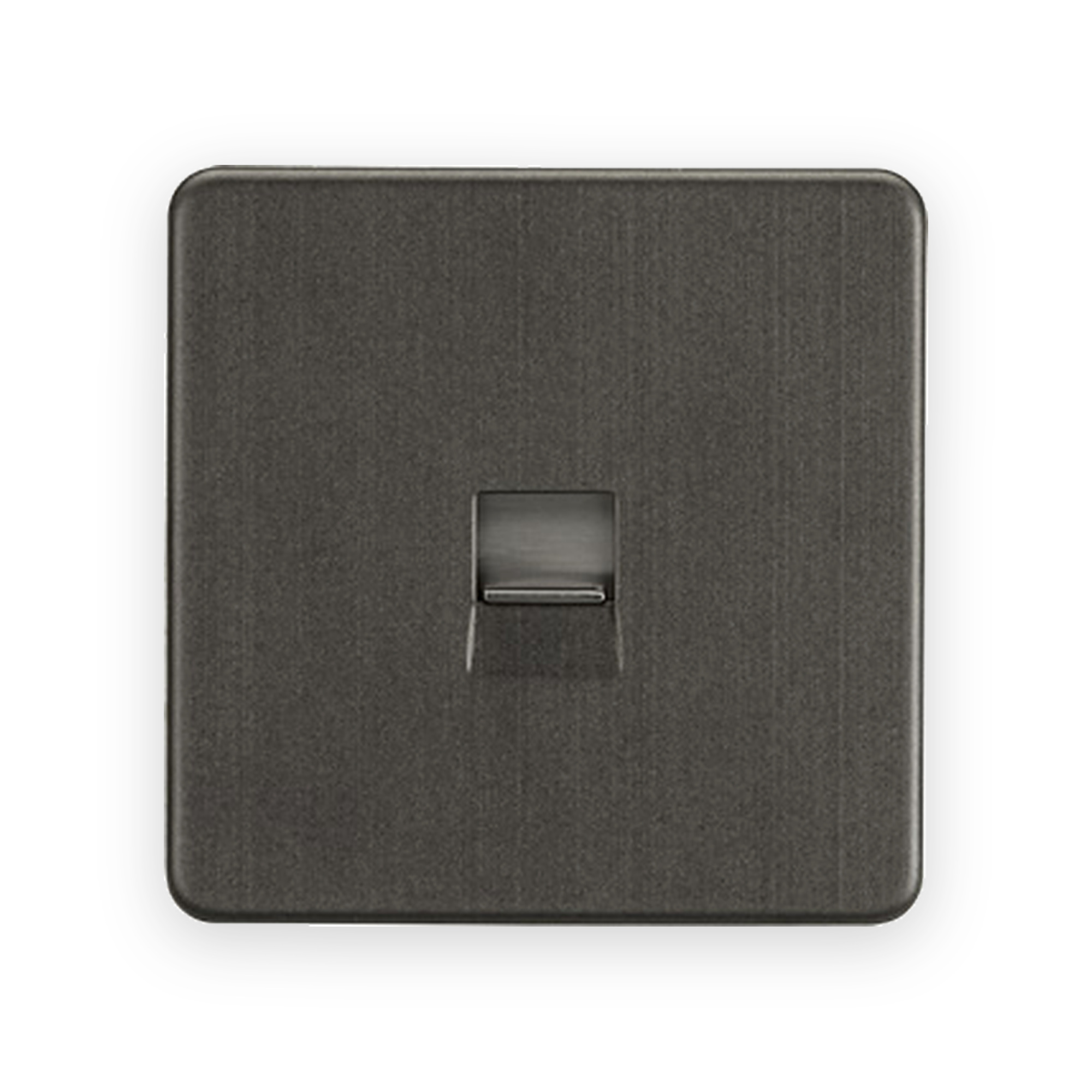 knightsbridge-telephone-extension-socket-smoked-bronze-sf7400sb Knightsbridge Telephone Extension Socket - Smoked Bronze