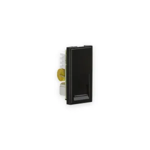Knightsbridge Telephone Master Outlet Module 25 x 50mm (IDC) - Black