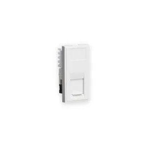 Knightsbridge UTP CAT5E RJ45 Outlet Module 25 x 50mm - White