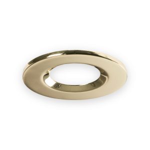 Knightsbridge polished brass bezel for VFRCOB downlights