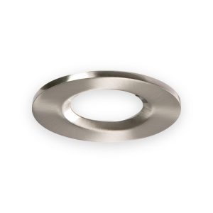 Knightsbridge brushed chrome bezel for VFRCOB downlights