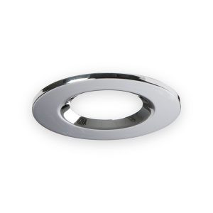 Knightsbridge polished chrome bezel for VFRCOB downlights