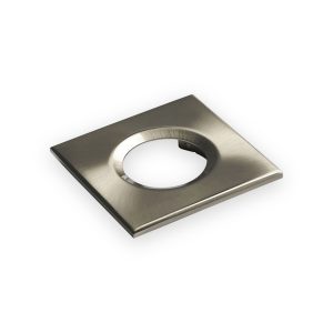 Knightsbridge square brushed chrome bezel for VFRCOB downlights