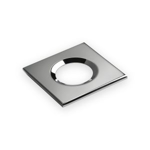 Knightsbridge square polished chrome bezel for VFRCOB downlights
